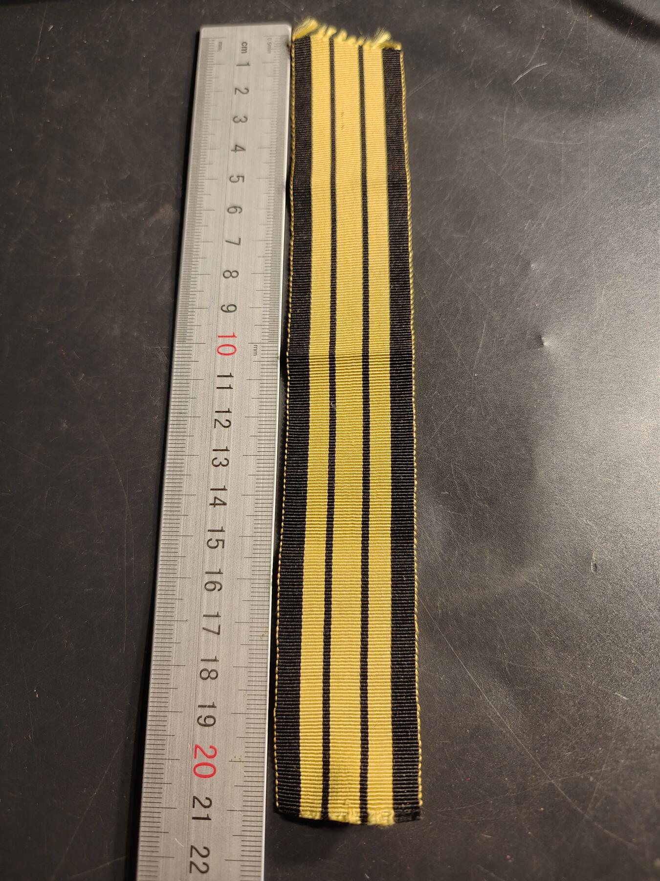老王徽章第155期 英国非洲服役奖章绶带     21cm