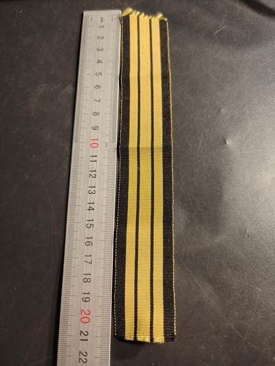 老王徽章第155期 - 英国非洲服役奖章绶带     21cm