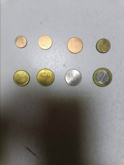 【20251013】非全新纸币第294场 - 波黑8枚硬币全套