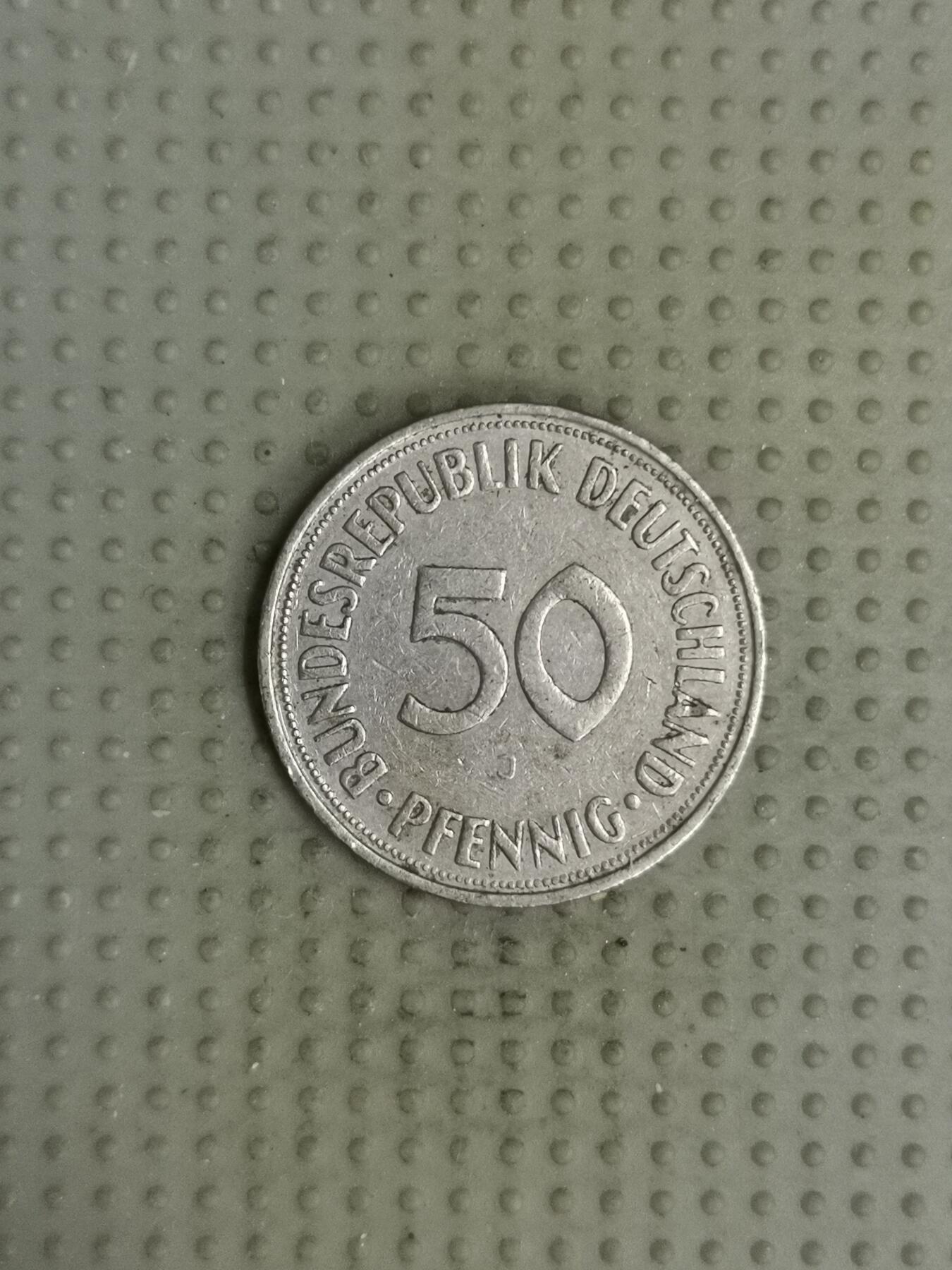 2025年第96场各国散币拍卖（总第96场） 德国1950年50芬尼