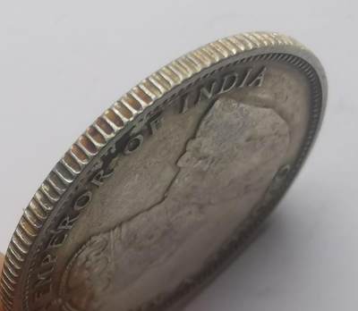 巨藏钱币第四期10月13号20点开拍 英属海峡1926年20分银币5.3克-乔治五世