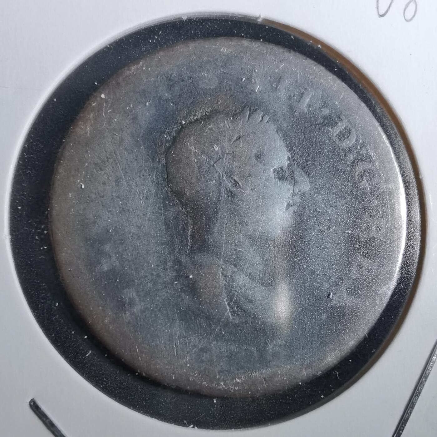 沼泽如烟--第868场 英国1806年老铜板