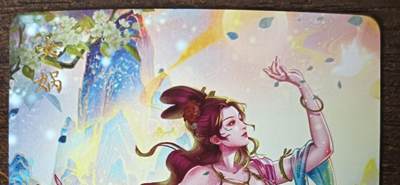 花开卡拍第42期（10月12号周日截拍，品控勿拍!!!拍品不寄存，运费5元，自制卡难免瑕疵，可能存在轻微撞角爆边等出厂瑕疵，品控介意勿拍！） - 燎原 女娲 钻闪1张