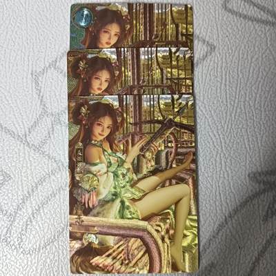 花开卡拍第42期（10月12号周日截拍，品控勿拍!!!拍品不寄存，运费5元，自制卡难免瑕疵，可能存在轻微撞角爆边等出厂瑕疵，品控介意勿拍！） - 卡玩帕克，百花谱，孙尚香3张小套