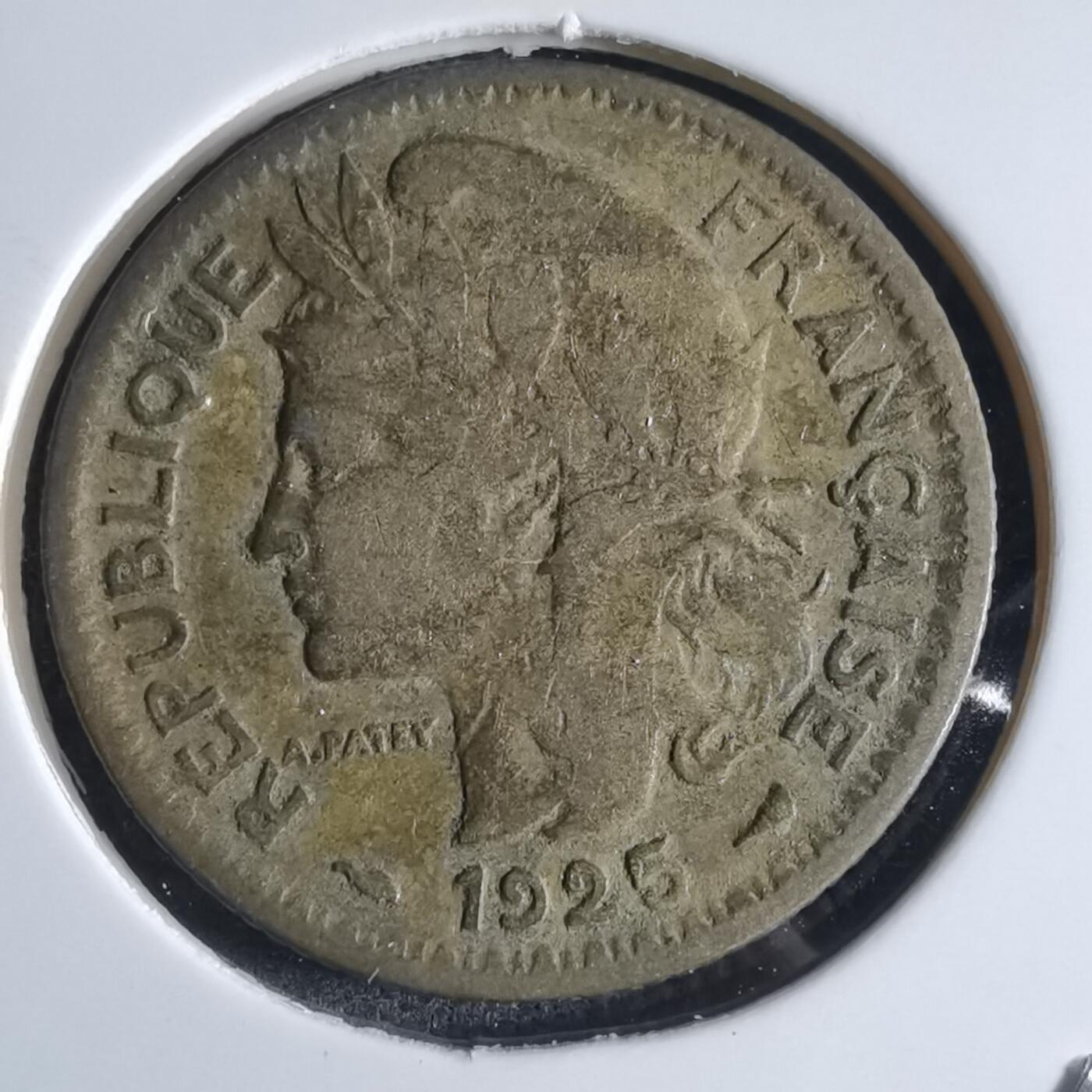 沼泽如烟--第869场 多哥1925年1法郎