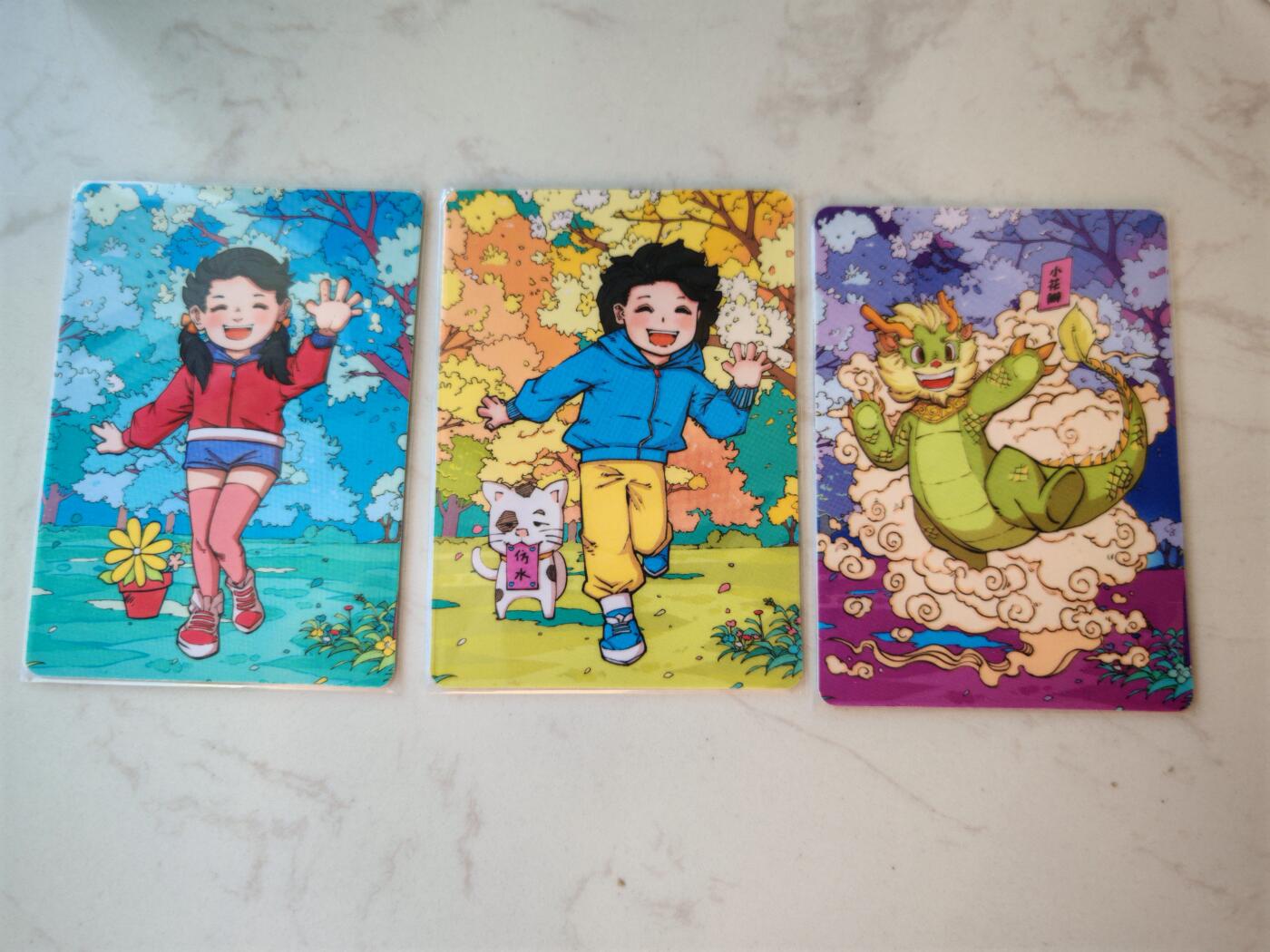 小怪兽卡牌第四十四期 （收拍品  不寄存 消费就送随机裸卡） 小花瓣三张