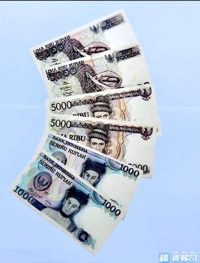 印度尼西亚1986、87、92年5000、1000、5000卢比靓品纸币6枚一组 - 印度尼西亚1986、87、92年5000、1000、5000卢比靓品纸币6枚一组