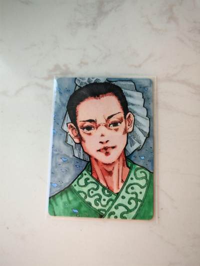 小怪兽卡牌第四十四期 （收拍品  不寄存 消费就送随机裸卡） - 小花瓣手绘复刻卡 编号如图