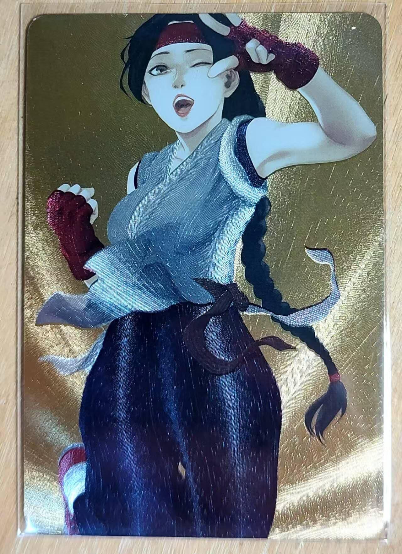 龙虎卡牌第五十八场（无佣金，满120包邮，周六晚上结拍，欢迎送拍） 粗闪 远野卡牌 满赠卡 拳皇坂崎由莉