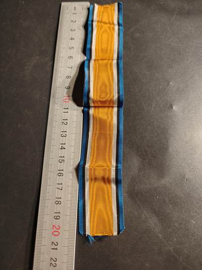 老王徽章第155期 - 英国一战纪念章绶带    20cm
