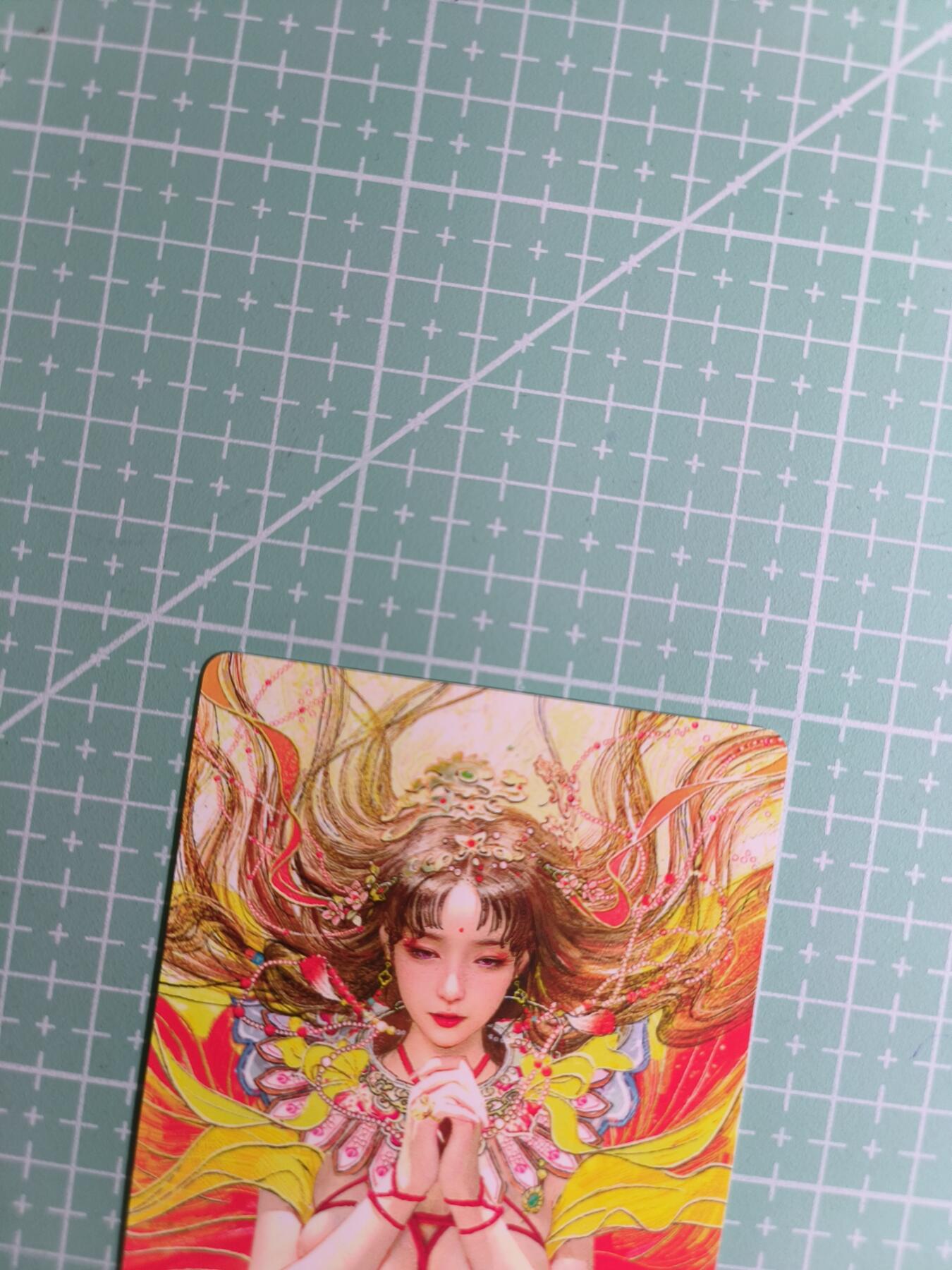 C先生卡牌 第14期 《神州百花谱》《Art系列》《人间传》持续收拍品中... 【普卡】燎原×刷子《人间传·太虚幻境》尤二姐 近景大头卡