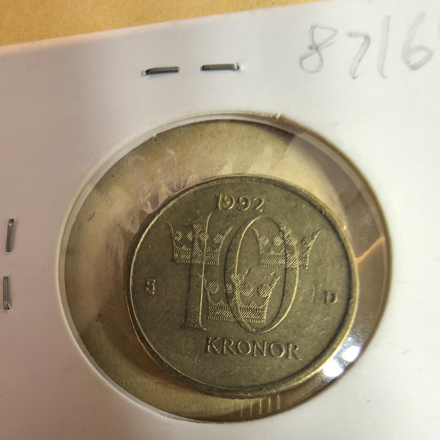 泡泡币外币第二场可代拍15038385335微信 瑞典10分