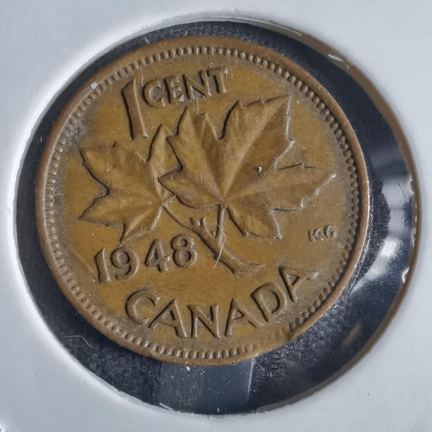 沼泽如烟--第868场 加拿大1948年一分