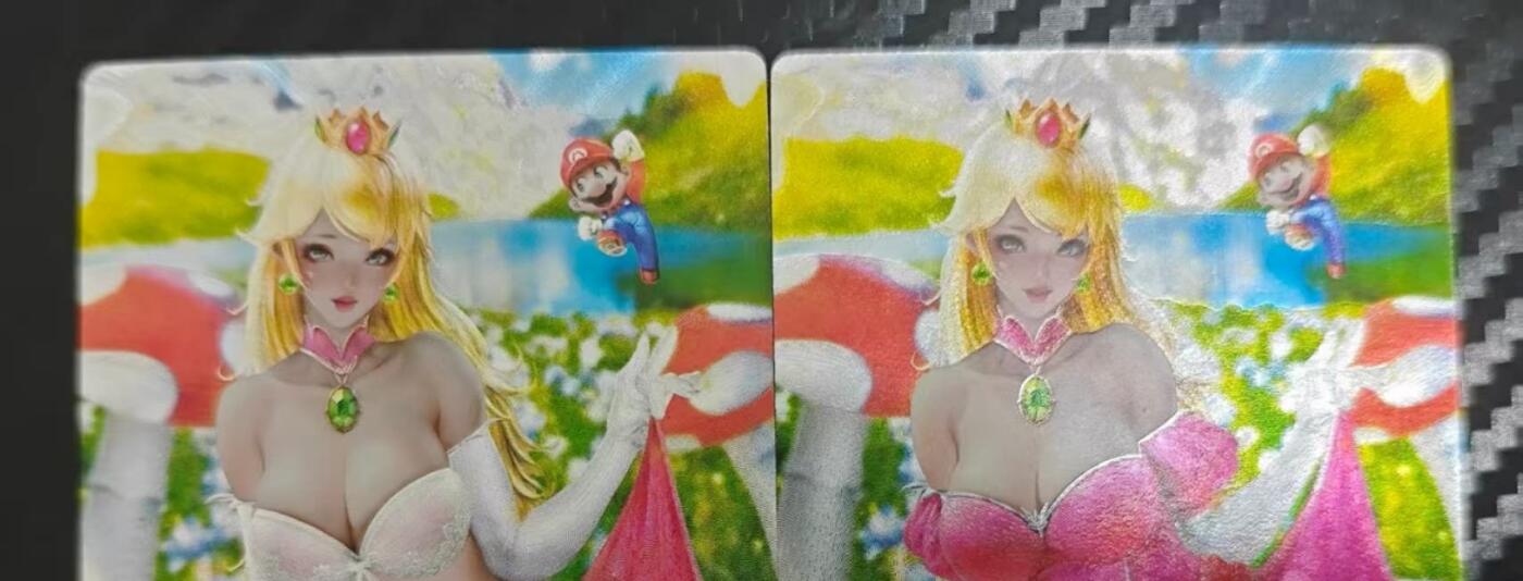 龙虎卡牌第五十八场（无佣金，满120包邮，周六晚上结拍，欢迎送拍） 粗闪2张 奇点-碧琪公主