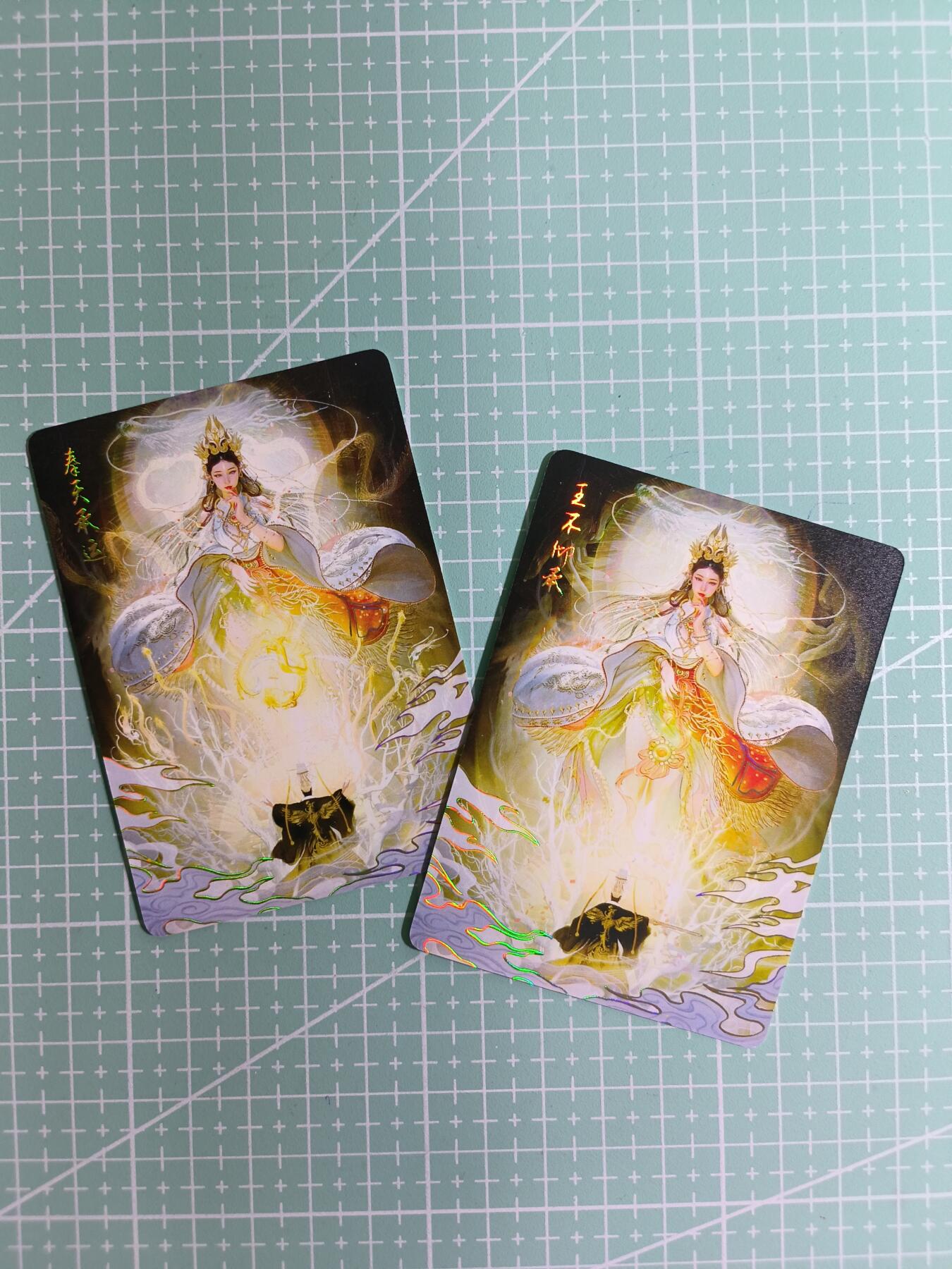 C先生卡牌 第14期 《神州百花谱》《Art系列》《人间传》持续收拍品中... 【幻彩】燎原×刷子《神姬传》奉天承运 双服饰