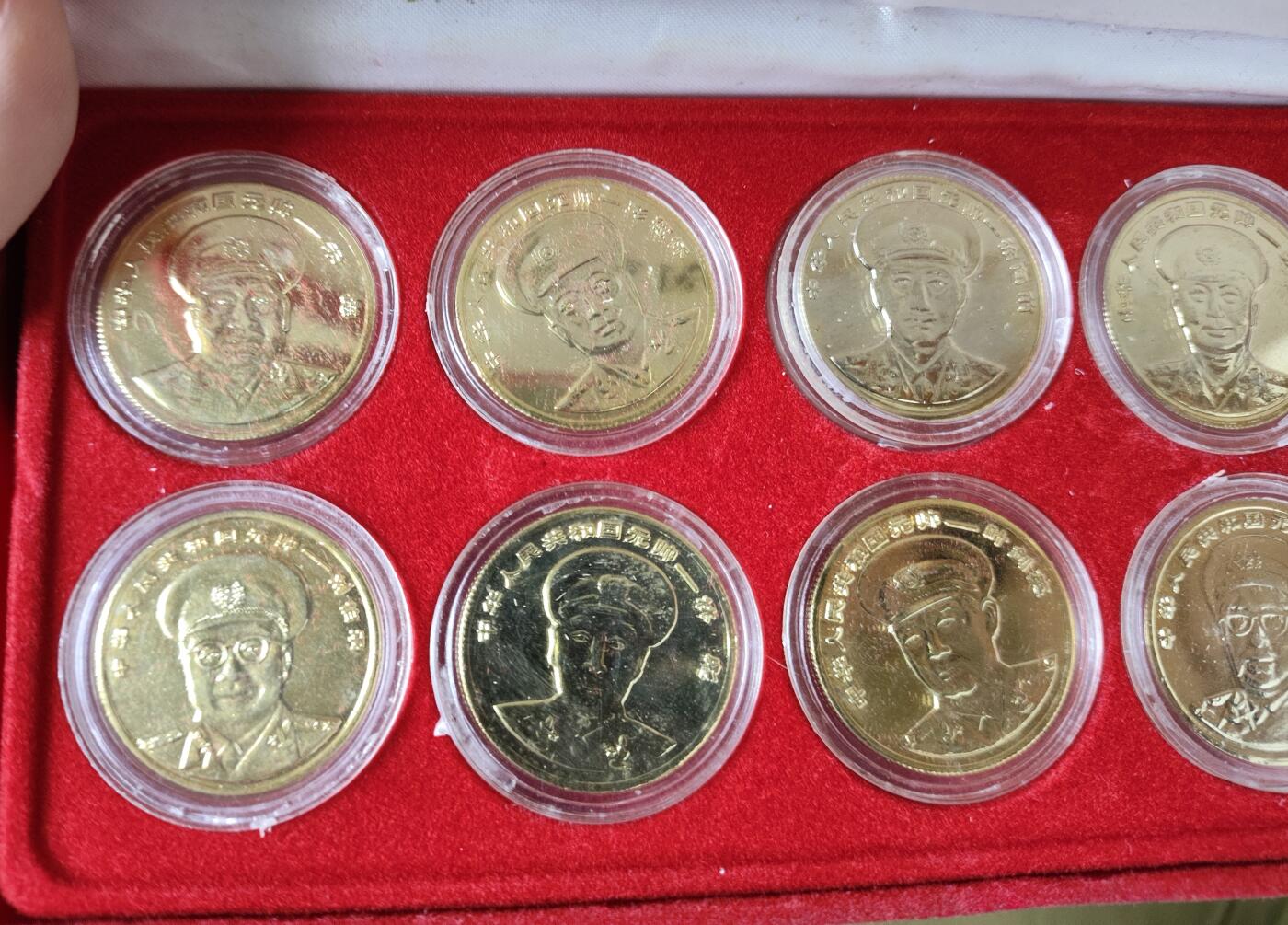 爱淘收藏，清货 10大元帅纪念套章