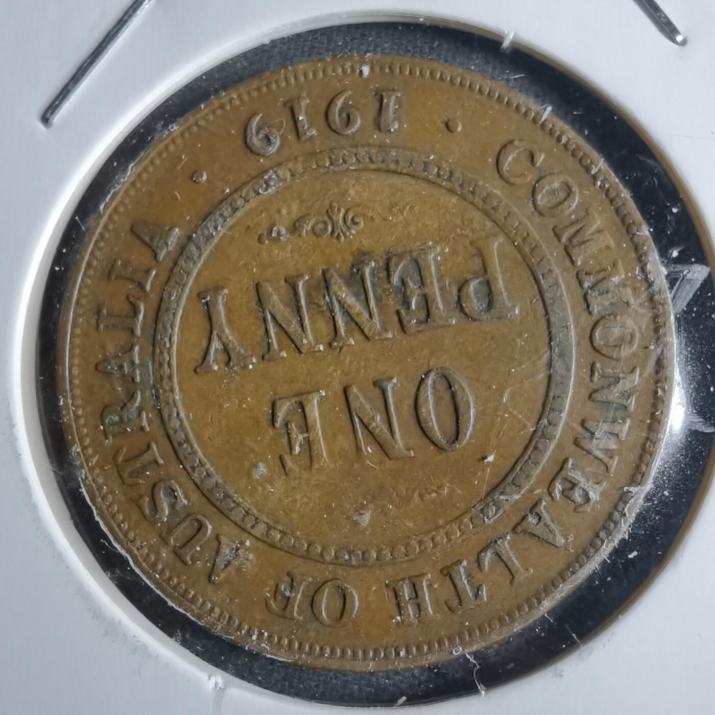 沼泽如烟--第868场 澳大利亚1919年1便士