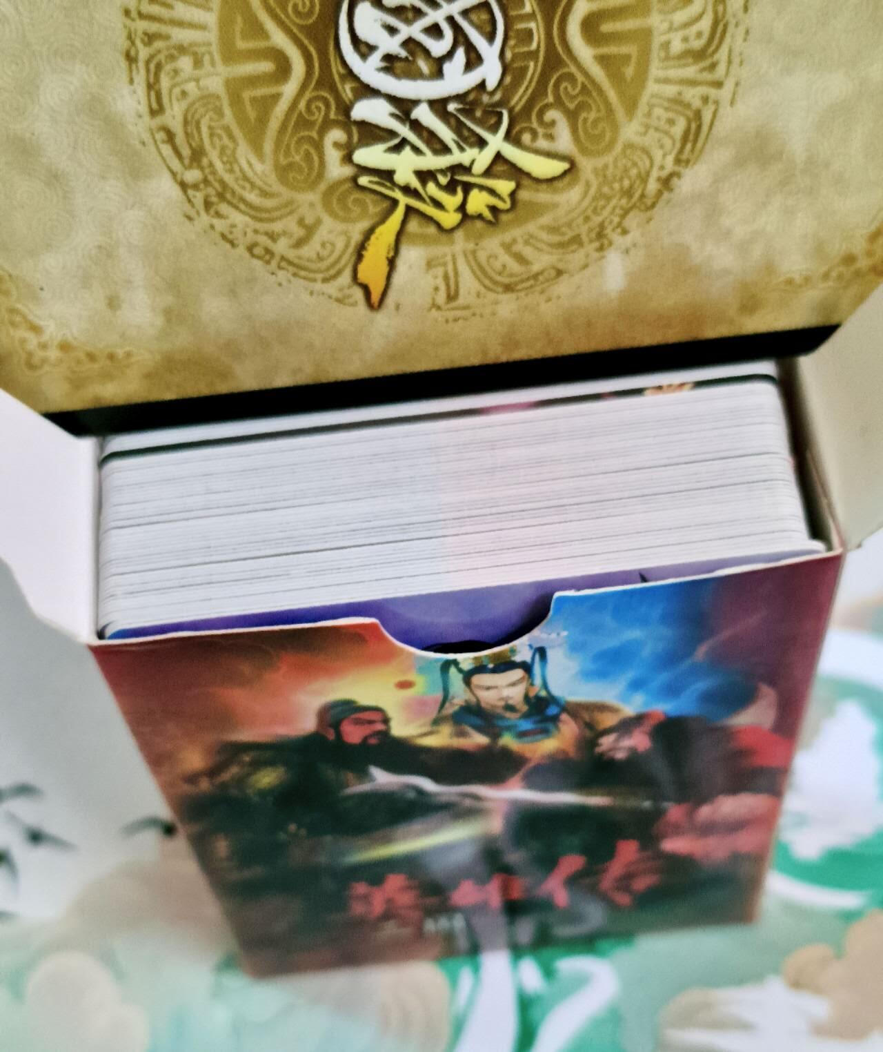 龙虎卡牌第五十八场（无佣金，满120包邮，周六晚上结拍，欢迎送拍） 扑克 权迎东三国英雄传 55张齐
