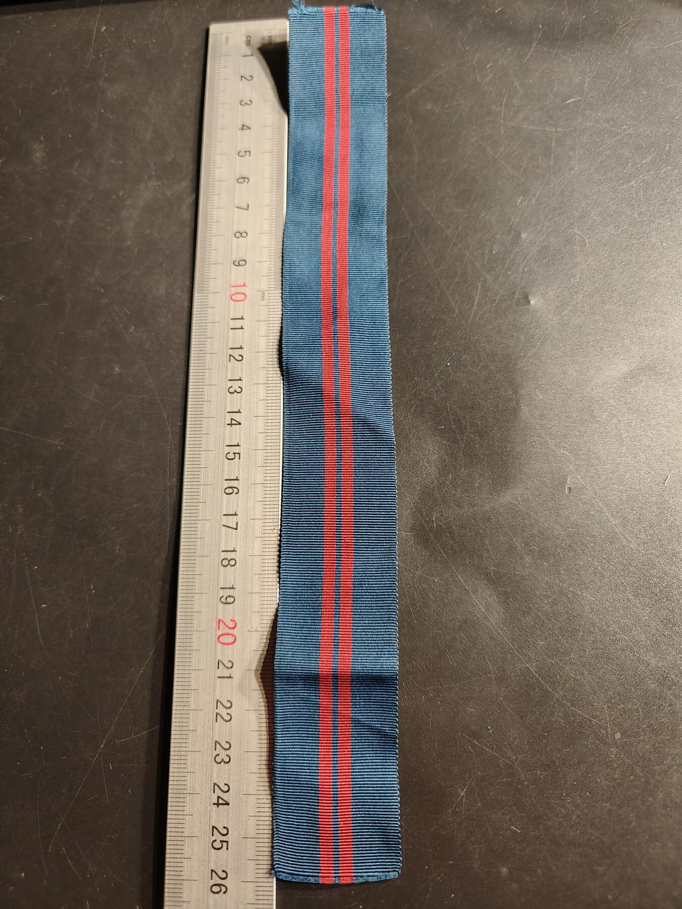 老王徽章第155期 英国乔治五世加冕纪念章绶带    26cm