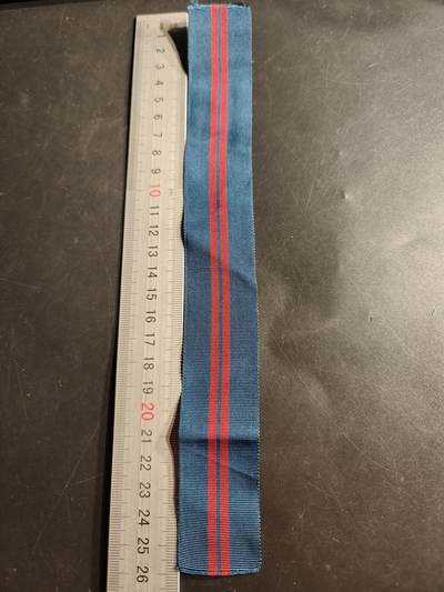 老王徽章第155期 - 英国乔治五世加冕纪念章绶带    26cm