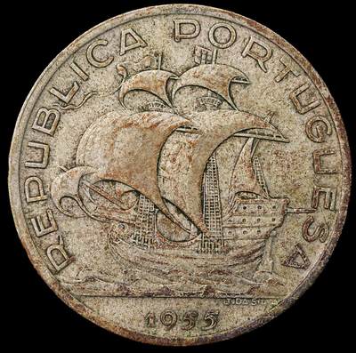 修遠堂世界钱币第八十八期 - 1955年葡萄牙10埃斯库多银币12.50g，含银83.5%