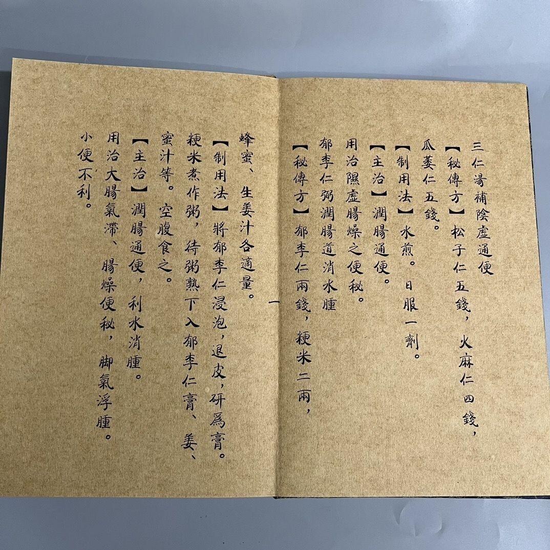 名家画册 一套四本火漆回流书 扁鹊偏方 尺寸:18/28/1.5 cm