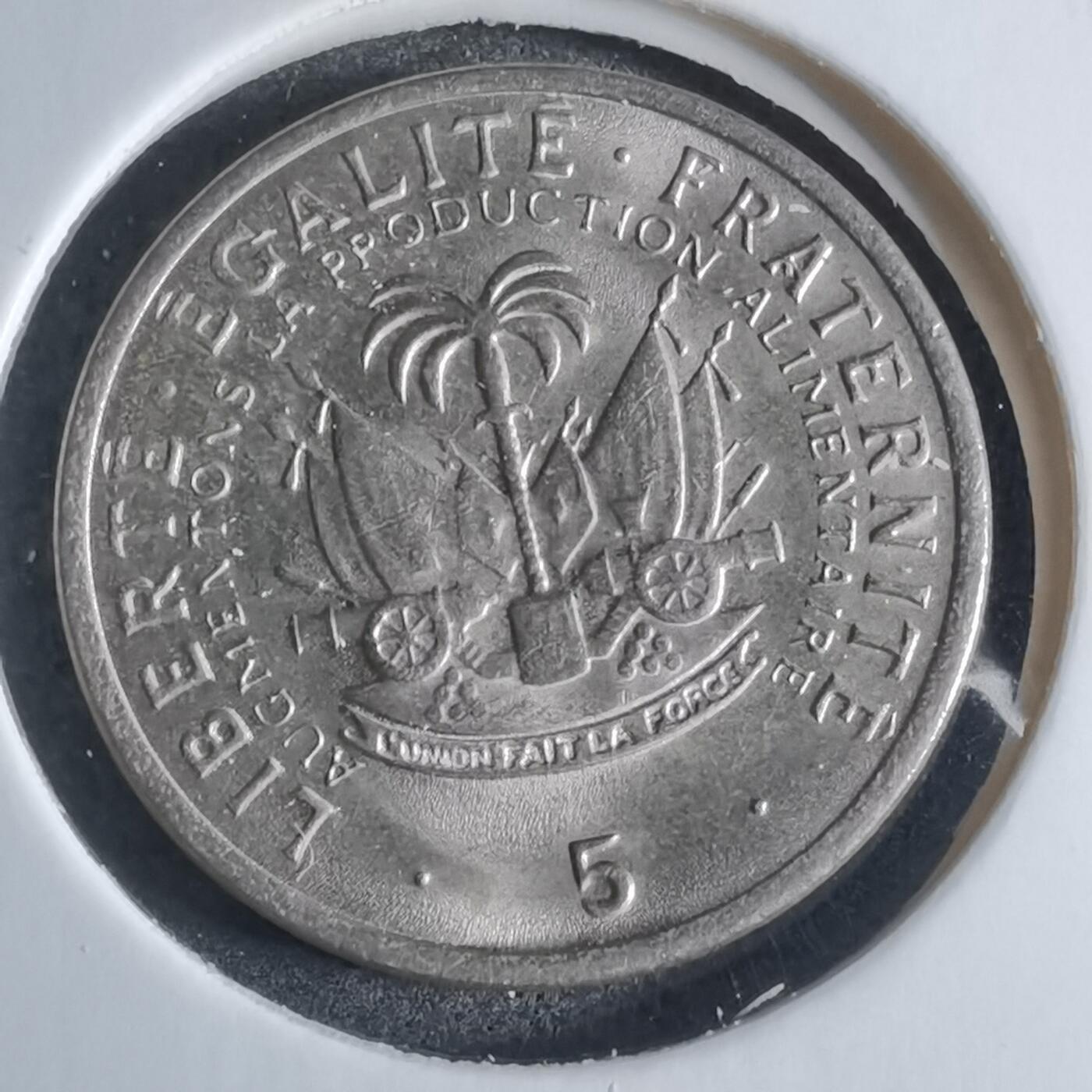 沼泽如烟--第869场 海地1975年五分