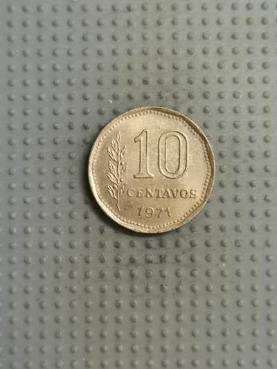 2025年第97场各国散币拍卖（总第97场） - 阿根廷1971年10分