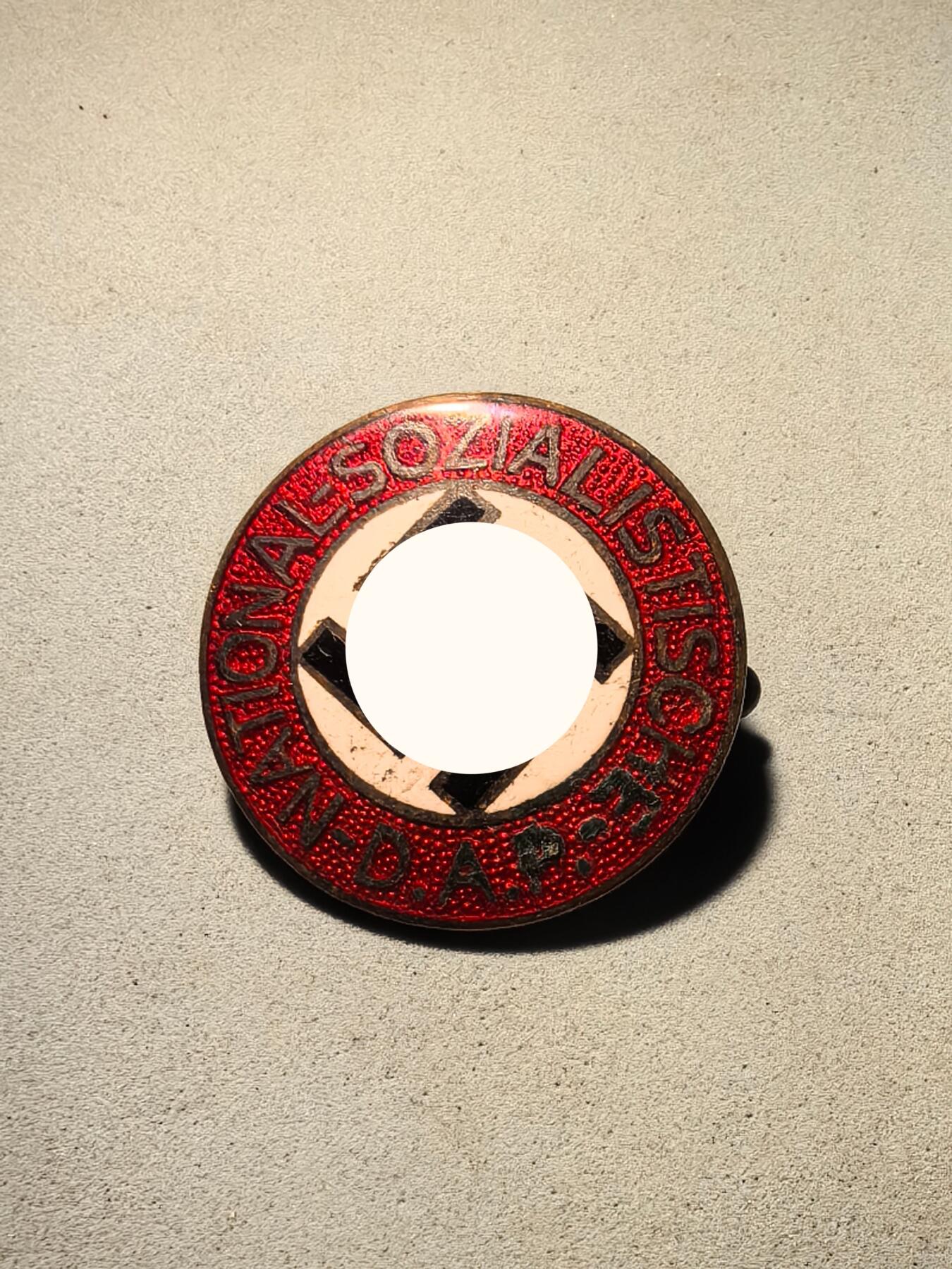 盛世勋华——号角文化勋章邮票专场拍卖第283期 德国（1939）NSDAP党徽 珐琅质地 带厂标