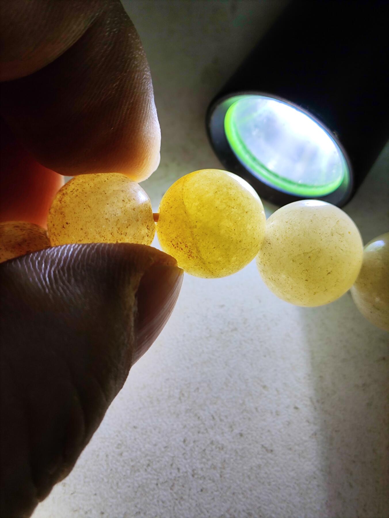 爱淘收藏，清货 黄玉貔貅手链玉石手串，平安吉祥
