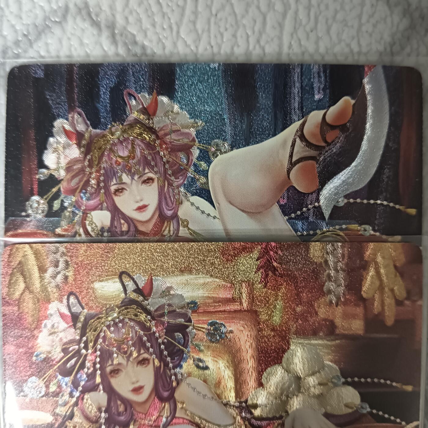 花开卡拍第42期（10月12号周日截拍，品控勿拍!!!拍品不寄存，运费5元，自制卡难免瑕疵，可能存在轻微撞角爆边等出厂瑕疵，品控介意勿拍！）