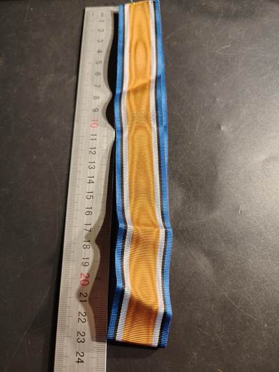 老王徽章第155期 - 英国一战纪念章绶带   23cm