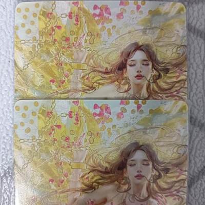 花开卡拍第42期（10月12号周日截拍，品控勿拍!!!拍品不寄存，运费5元，自制卡难免瑕疵，可能存在轻微撞角爆边等出厂瑕疵，品控介意勿拍！） - 燎原 人姬传 刷子杜十娘 双服饰幻彩2张