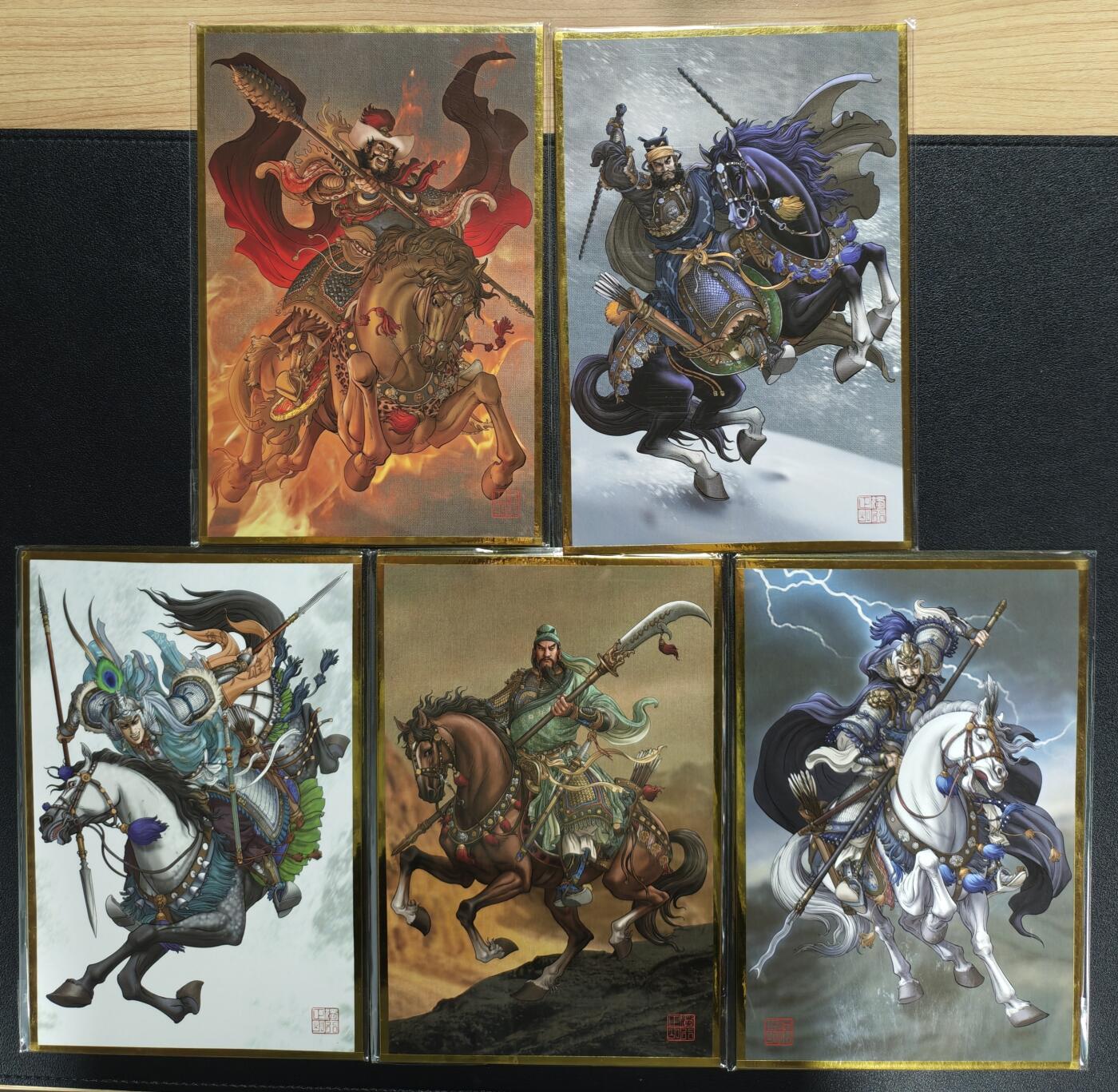 天玑星卡拍第128期《10.13周一截拍》持续收拍收评中 满赠卡需备注 独行正明 五虎将 色纸 五张