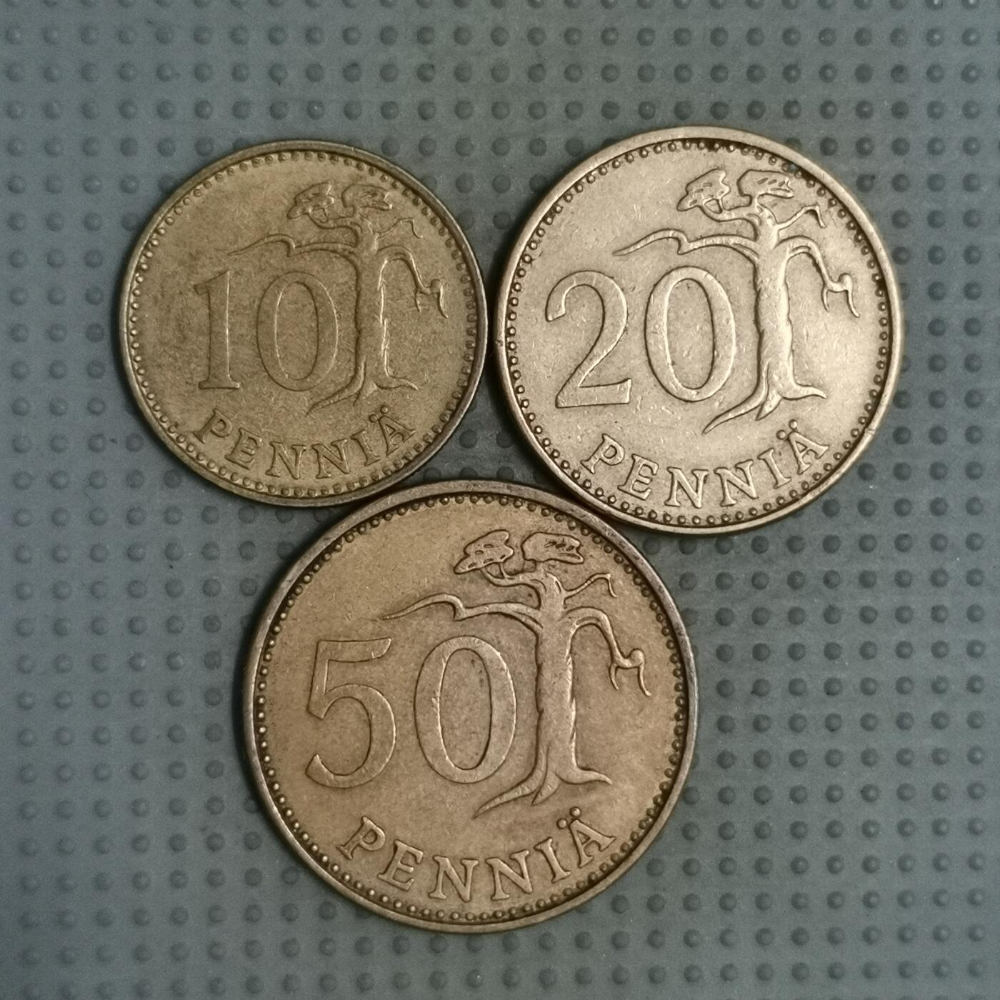 2025年第95场各国散币拍卖（总第95场） 芬兰3枚