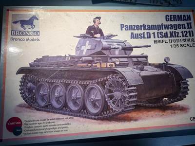 盛世勋华——号角文化勋章邮票专场拍卖第283期 - 威骏绝版模型 1/35 德国II号D1型轻型坦克