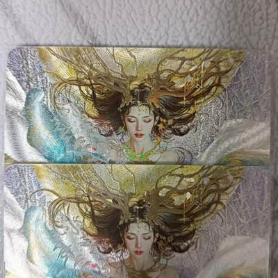 花开卡拍第42期（10月12号周日截拍，品控勿拍!!!拍品不寄存，运费5元，自制卡难免瑕疵，可能存在轻微撞角爆边等出厂瑕疵，品控介意勿拍！） - 燎原 妖姬传 刷子龙女 双服饰幻彩折光2张