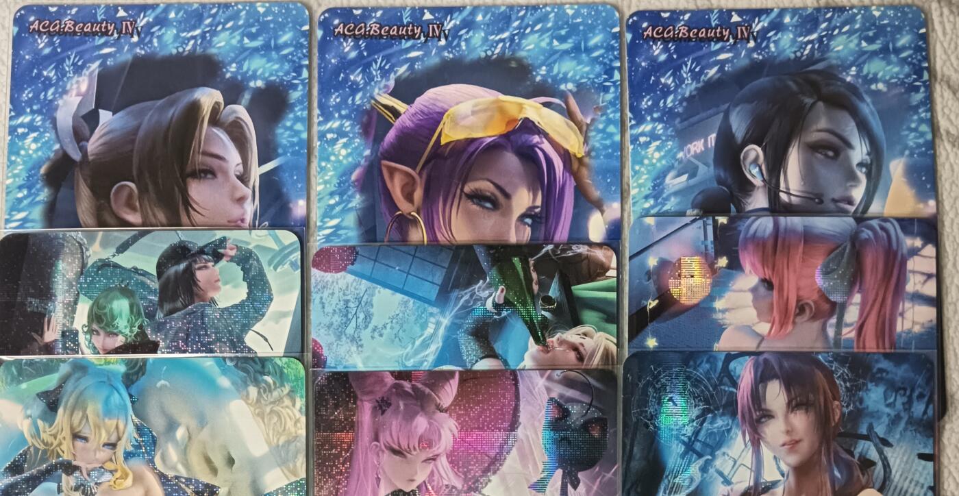 花开卡拍第42期（10月12号周日截拍，品控勿拍!!!拍品不寄存，运费5元，自制卡难免瑕疵，可能存在轻微撞角爆边等出厂瑕疵，品控介意勿拍！）