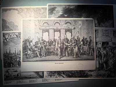 盛世勋华——号角文化勋章邮票专场拍卖第283期 - 德国（1939）系列宣传卡片“掠夺成性的国家——英国”5张