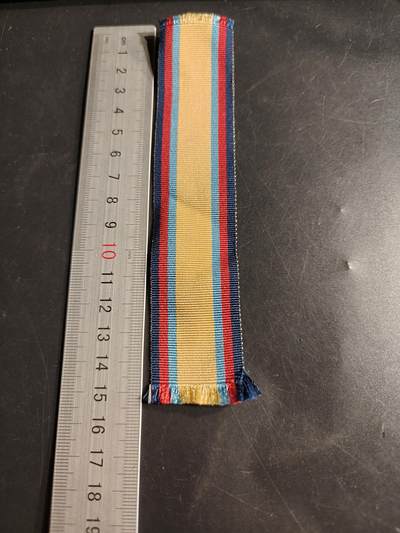 老王徽章第155期 - 英国海湾战争奖章绶带    15.5cm