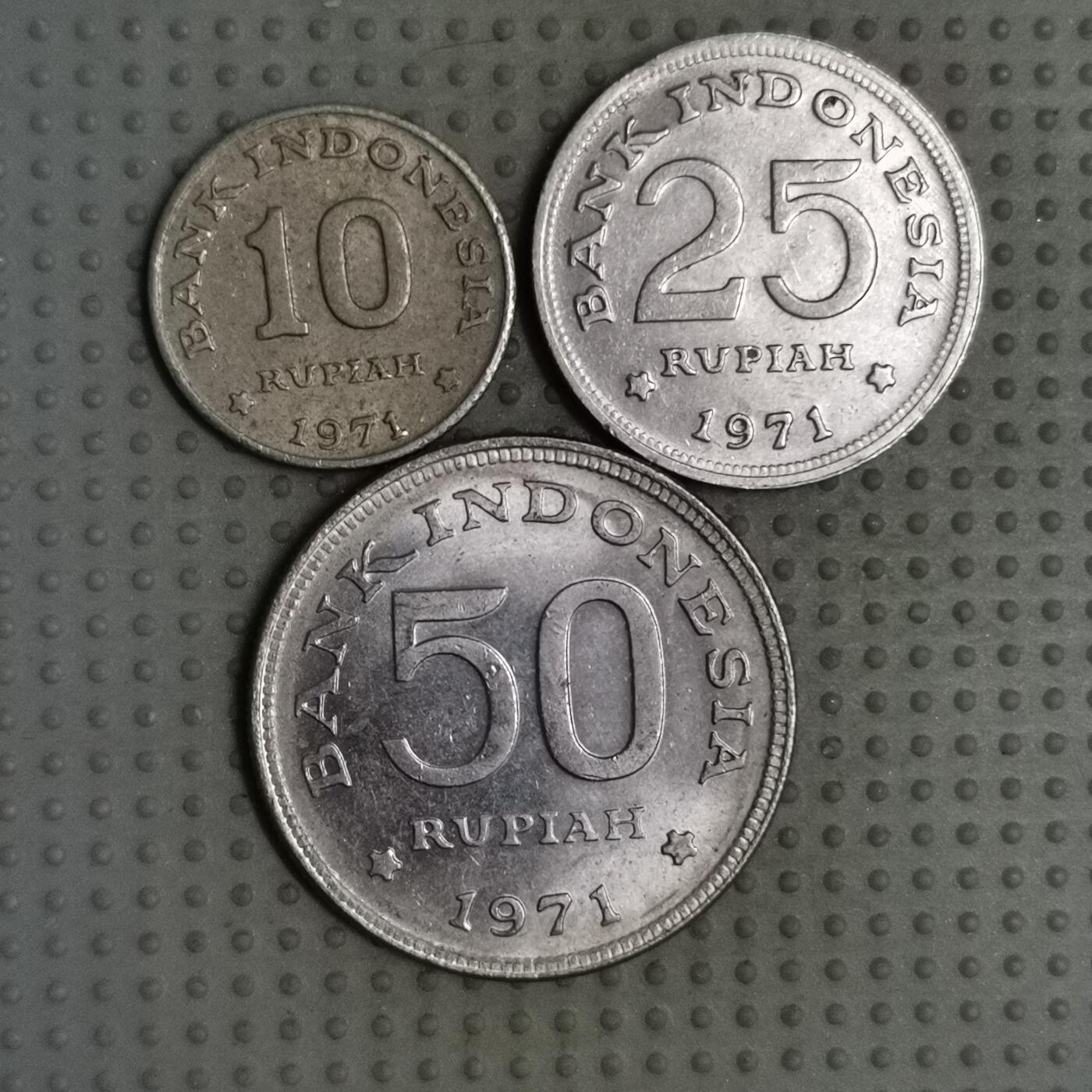 2025年第97场各国散币拍卖（总第97场） 印度尼西亚3枚