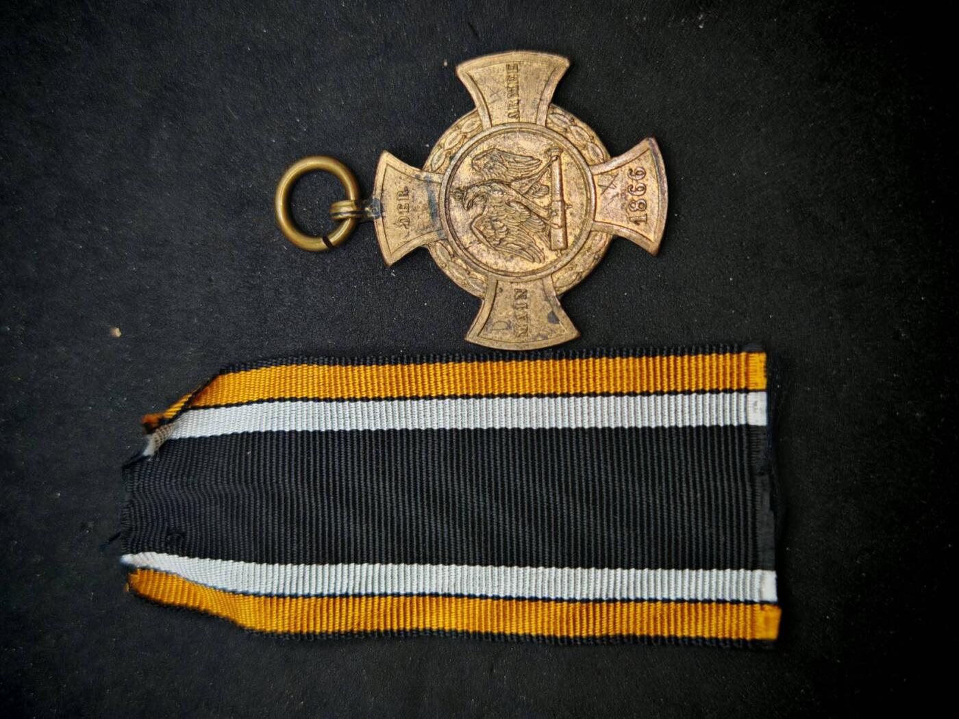 凯旋世界勋赏（第19期）（欢迎送拍）（对拍品有疑问请询问客服，不接受到手刀，出价默认拍品品相。请认真阅读拍卖规则！出价默认已认可！）（收到货请录制开箱视频，无视频概不处理问题。） 普鲁士普奥战争奖章