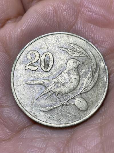 2025年第一百零七场(总第一百三十三场）外国好品散币(免佣金) - 少见–塞浦路斯🇨🇾1983年20分(共和国时期第二套第一版)