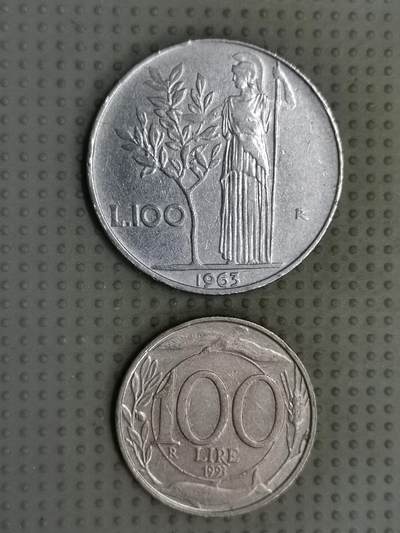 2025年第96场各国散币拍卖（总第96场） - 意大利100里拉2枚