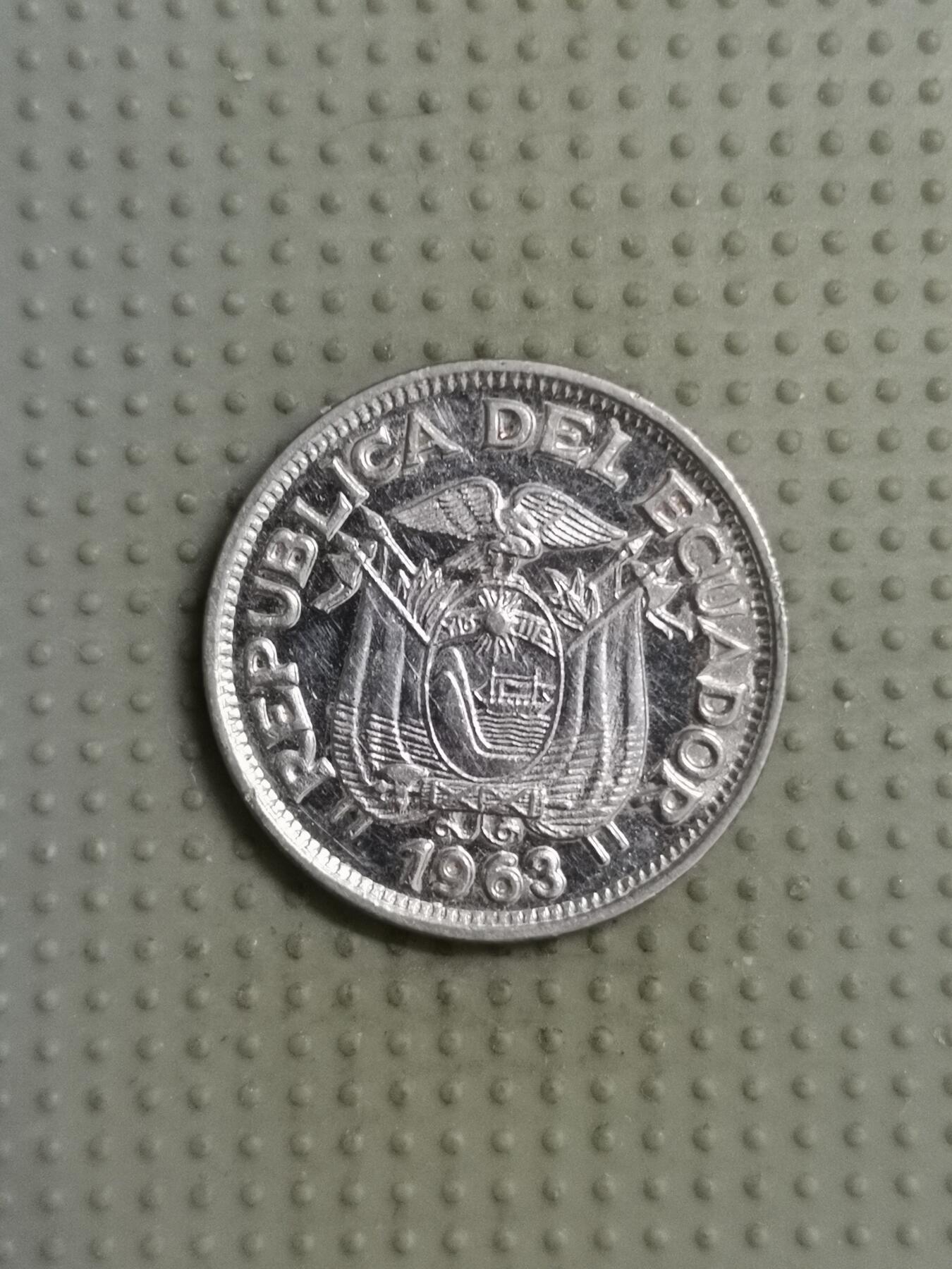 2025年第97场各国散币拍卖（总第97场） 厄瓜多尔1963年50分