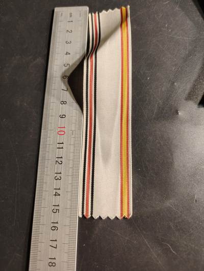 老王徽章第155期 - 西班牙二战苏联远征战役奖章绶带           15.5cm