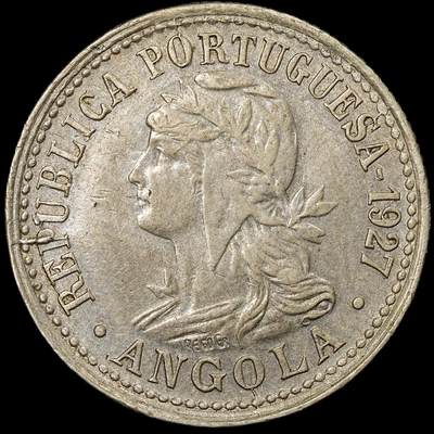 修遠堂世界钱币第八十八期 - 1927年葡属安哥拉10分 AU-UNC品