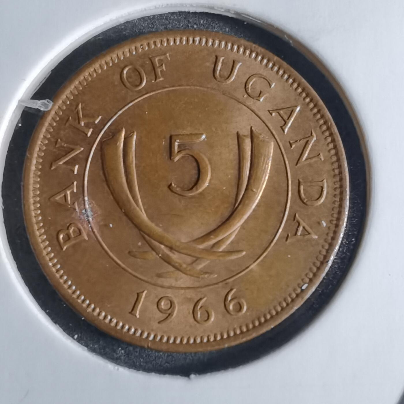 沼泽如烟--第869场 乌干达1966年五分