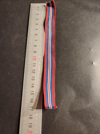 老王徽章第155期 - 英国二战纪念章迷你章绶带    18cm