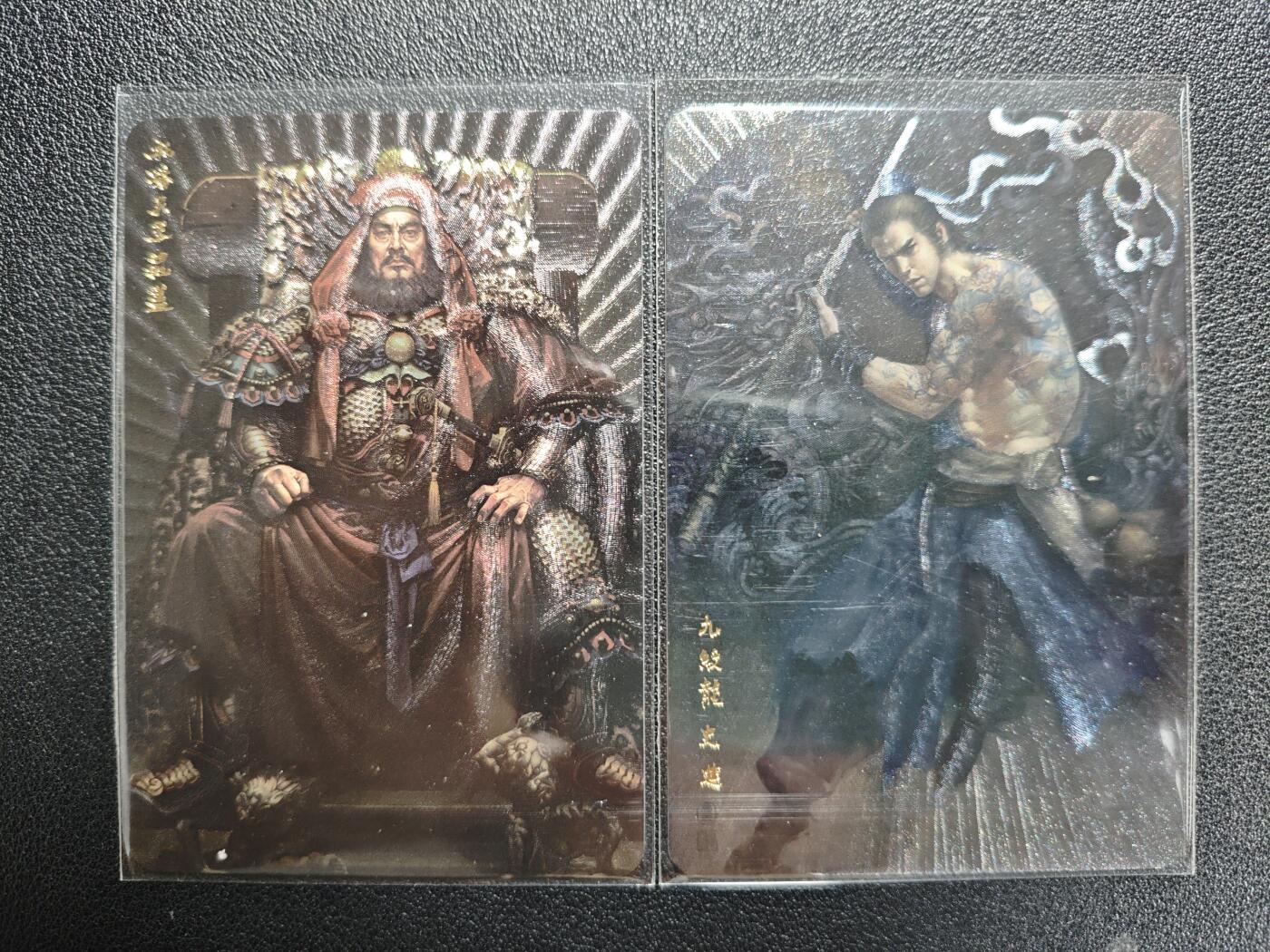 天玑星卡拍第128期《10.13周一截拍》持续收拍收评中 满赠卡需备注 承匠 张墨一 亲签卡一张 托塔天王 晁盖 编号211+九纹龙 史进 粗闪 两张